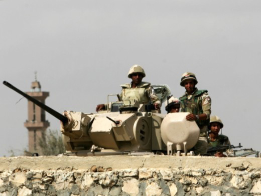 На севере Синая египетские военные уничтожили 11 экстремистов