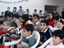 عکس: گروه موسیقی نیروی دریایی آمریکا در یکی از مدارس باکو سمیناری برگزار کرد / اجتماعی