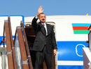 عکس: رئیس جمهوری آذربایجان عازم نشست اقتصادی 