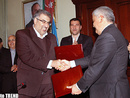 عکس: آذربایجان و ایران قرارداد صادرات گازی امضا کردند (تکمیلی2) / انرژی