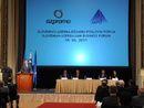عکس: برگزاری همایش تجاری آذربایجان و اسلوونی با حضور رؤسای جمهور دو کشور در لیوبلیانا (تصویری) / سیاست