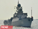 عکس: کشتی نظامی روسیه در آبهای ساحلی ایران / ایران
