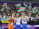 عکس: شمار مدالهای آذربایجان در بازیهای اروپایی به 41 رسید / آذربایجان