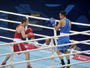 عکس: بوکس بازان آذربایجان در نیمه نهایی بازیهای اروپایی / آذربایجان