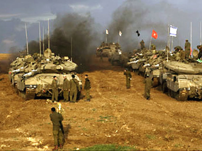 عکس: اسرائیل اسلحه و بولدوزرهای خود  را در نوار غزه استقرار می کند / روابط اعراب و اسرائیل