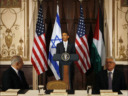 عکس: مخالفت آمریکا با اعلام استقلال یک جانبه فلسطین / روابط اعراب و اسرائیل