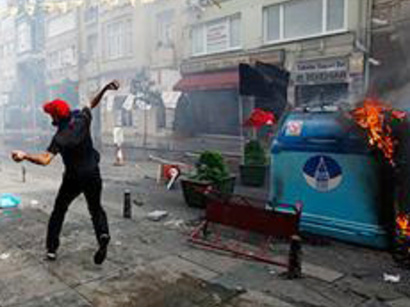 عکس: از برگزاری تظاهرات طرفداران "پ ک ک" در استانبول جلوگیری شد / ترکیه