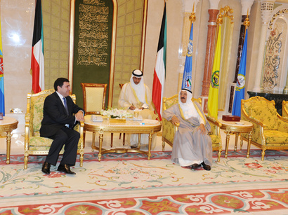 عکس: امیر کویت: کویت علاقه مند توسعه روابط خود با آذربایجان است  (تصویری) / سیاست