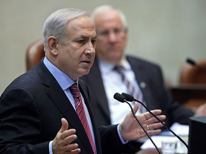 عکس: نخست وزیر اسراییل: اجازه ظاهر شدن سلاح هسته ای را در ایران نمی دهم / برنامه هسته ای