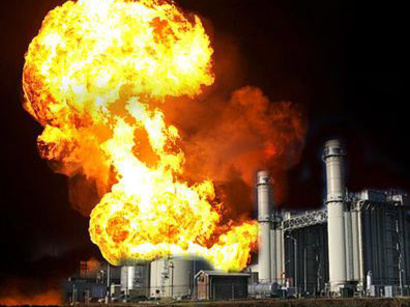 عکس: انفجار در خط لوله صادرات گاز ایران به ترکیه / ترکیه