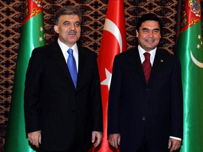 عکس: دیدار رؤسای جمهور ترکیه و ترکمنستان / سیاست