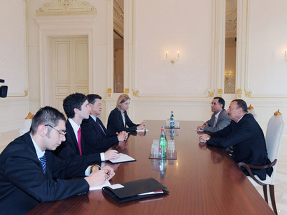 عکس: دیدار رئیس مجمع پارلمانی سازمان امنیت و همکاری اروپا با رئیس جمهور آذربایجان / سیاست