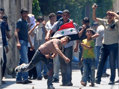 عکس: در تظاهرات پس از نماز عید در سوریه چندین نفر کشته شدند / کشورهای عربی