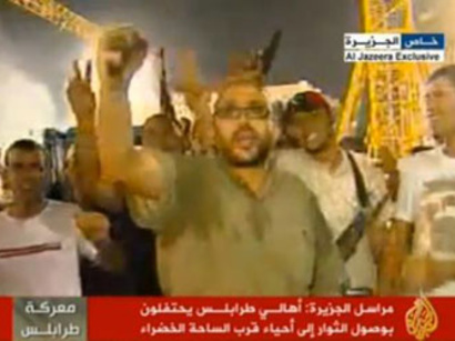 عکس: میدان سبز طرابلس "در تصرف مخالفان قذافی" / کشورهای دیگر