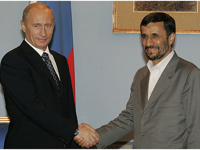 عکس: دیدار پوتین و احمدی نژاد در چین / ایران