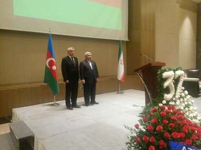 عکس: حضور وزیرانرژی جمهوری آذربایجان  در مراسم روز  ملی ایران در باکو / ایران