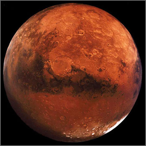 Marsda raket yanacağı istehsalı üçün çoxlu sayda kimyəvi element olduğu aşk ...