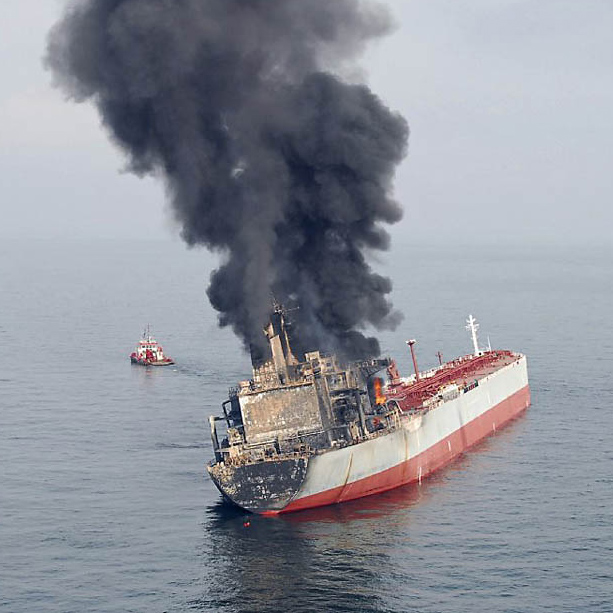 Iranians Prevent South Korean Oil Tanker From Sinking