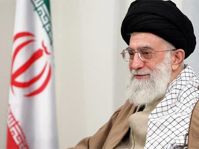 İranın dini lideri: ABŞ-a bir sillə vuruldu