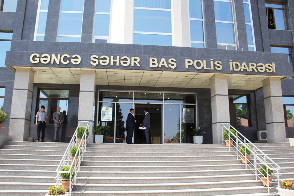 Image result for Gəncə Şəhəri Baş Polis İdarəsi