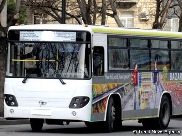 Сильный ветер не помешал работе общественного транспорта в Баку - БТА